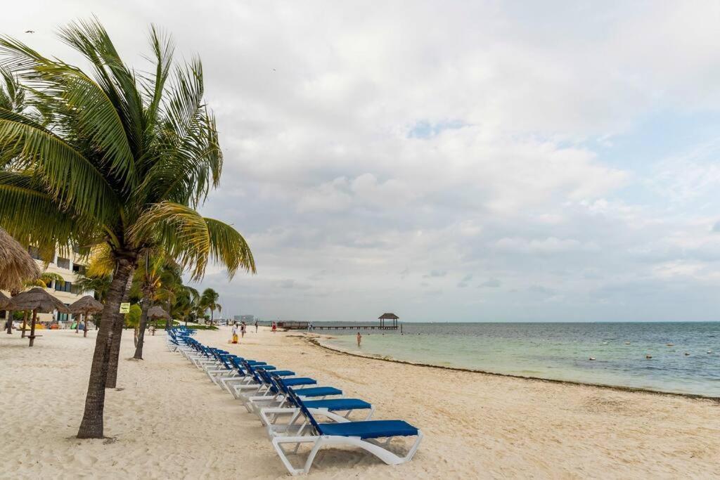 Departamento Frente Al Mar - Kiara Leilighet Cancún Eksteriør bilde